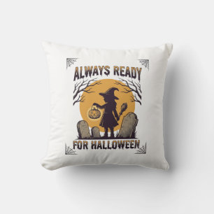 Coussin Chemise Halloween Vintage pour les fans de la sais