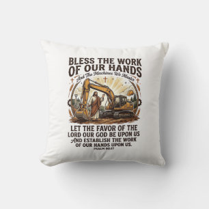 Coussin Chemise Jésus Mécanicien Diesel Équipement Lourd F