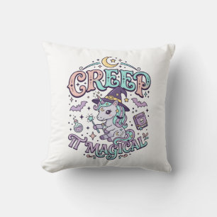 Coussin Chemise Licorne Magique Rétro