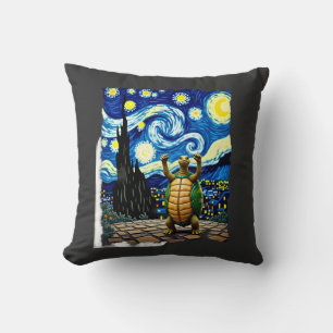 Coussin Chemise Tortue Artistique Tortue Nuit Étoilée (1)