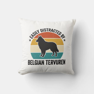 Coussin Chemise vintage pour amateur de Tervuren belge Des