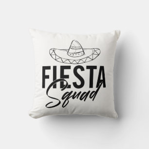Coussin Chemises de la fête de la Fiesta Squad, 1/3