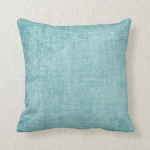 Coussin Chenille d'Aqua