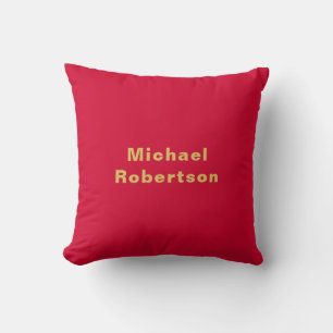 Coussin Cherry Rouge or couleurs Professional tendance mod