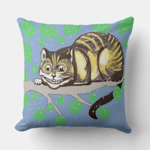Coussin Cheshire Chat 2 souriant