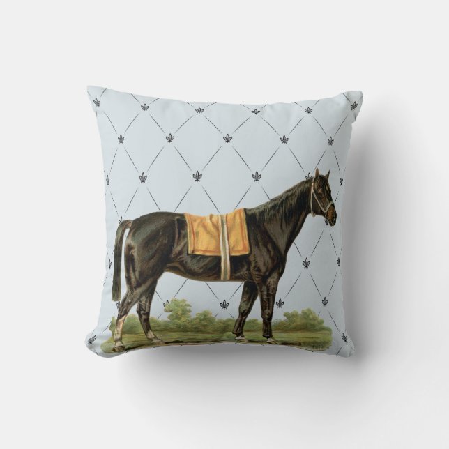 Coussin Cheval à selle vintage Jeter Pillwo (Recto)