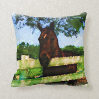 Coussin Cheval amical