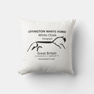 Coussin Cheval blanc d'Uffington