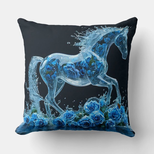 Coussin Cheval Gelé (Recto)