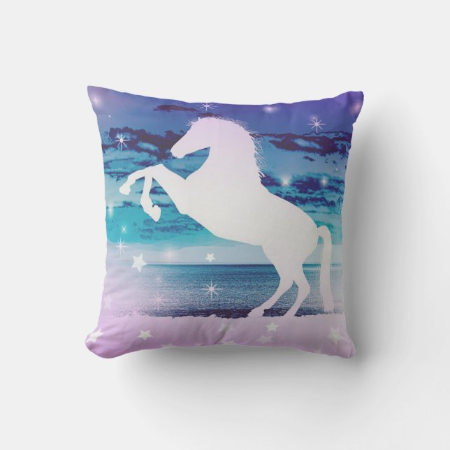 Coussin Cheval mystique (Recto)