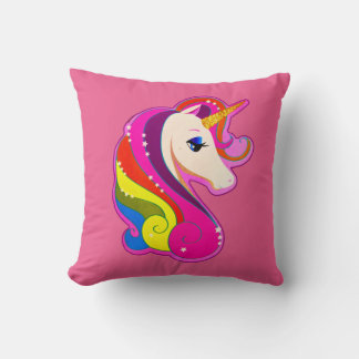 COUSSIN CHEVAL PEGASE LICORNE DE STYLE RÉTRO VINTA