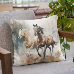 Coussin Cheval sauvage de l'Ouest