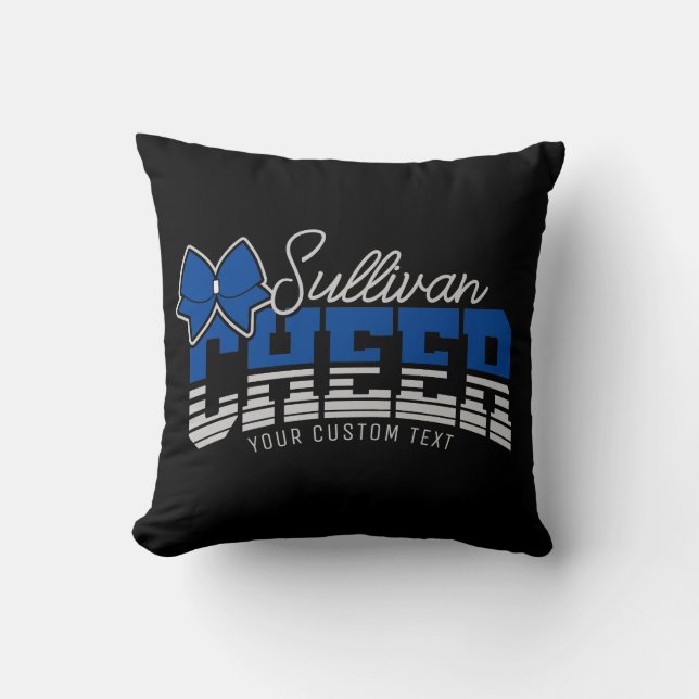 Coussin Cheval Team AJOUTER LE NOM École Athlète Pom-pom g (Recto)