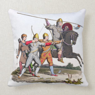 Coussin Chevalier et archers normands, 1066, 'du bras