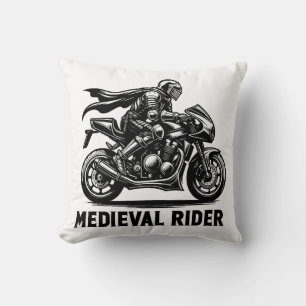 Coussin chevalier médiéval