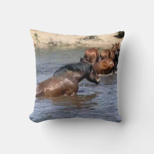 Coussin Chevaux