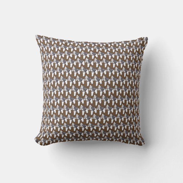 Coussin Chevaux de Dala (Recto)
