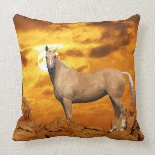 Coussin Chevaux d'imaginaire : Montagne