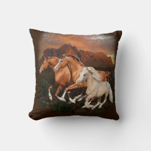 Coussin Chevaux sauvages