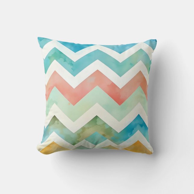 Coussin Chevron Cushion (Recto)