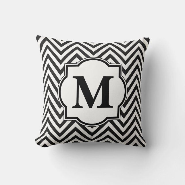 Coussin Chevron Motif (Recto)
