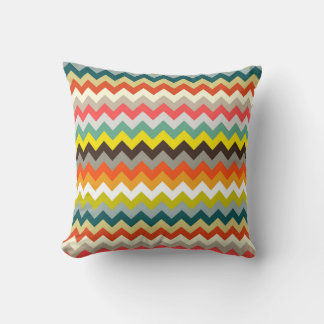 Coussin chevron rétro