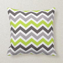 Chevron vert et gris