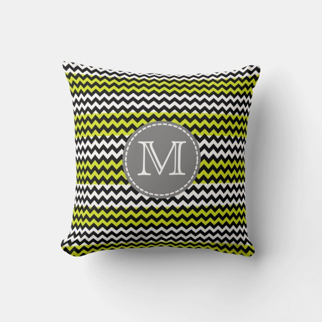Coussin Chevron Zigzag (Recto)