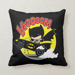 Coussin Chibi Batman Dans Le Batmobile