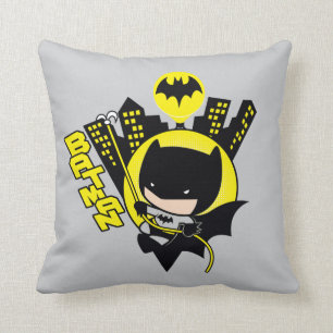 Coussin Chibi Batman Évolue La Ville