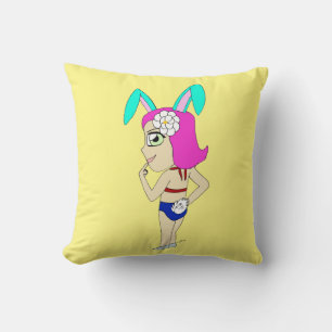 Coussin chibi bunnygirl