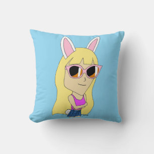 Coussin chibi bunnygirl