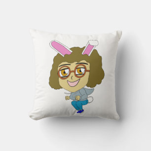 Coussin chibi bunnygirl