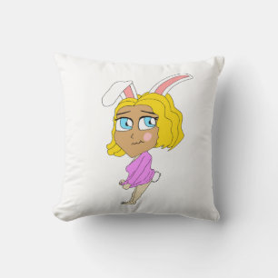 Coussin chibi bunnygirl