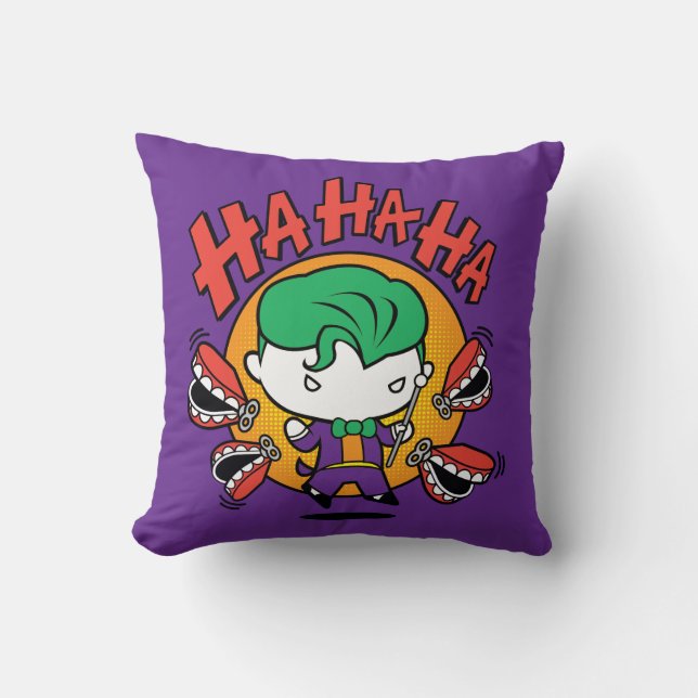 Coussin Chibi Joker Avec Dents De Jouet (Recto)