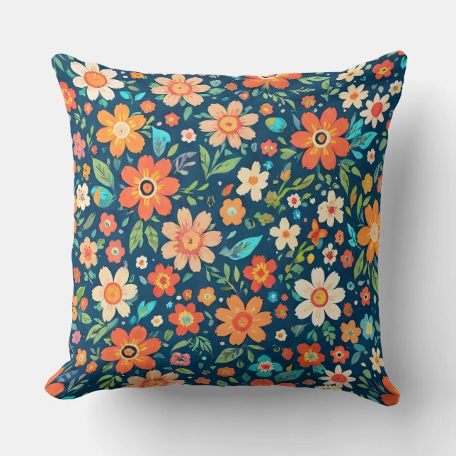Coussin "Chic Floral Cushion" (Recto)