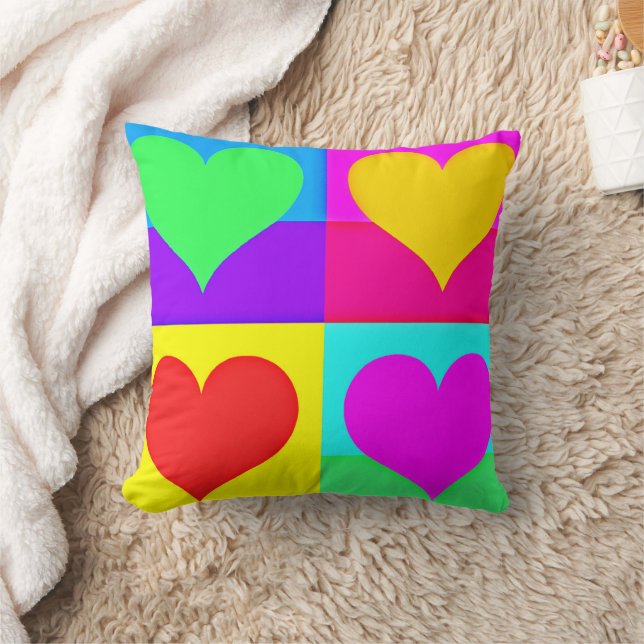 Coussin Chic Love Symphony : Blissful Hearts Design (Couverture)