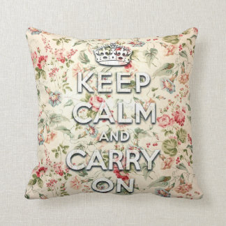 Coussin Chic minable gardent le calme et continuent
