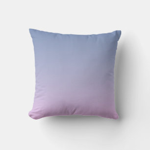 Coussin Chic Navy bleu et rose Ombre
