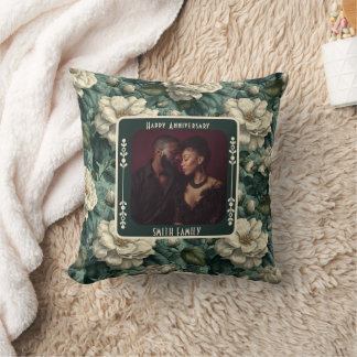 Coussin Chic True Love Wedding Anniversary  Throw Pillow