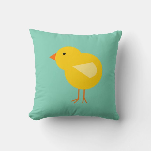 Coussin Chick de Pâques (Recto)