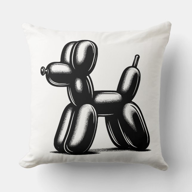 Coussin Chien à ballon (Recto)