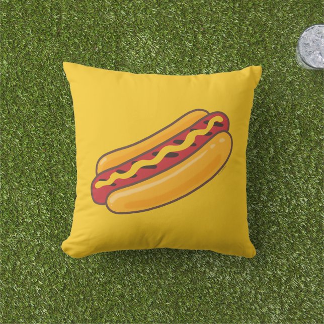 Coussin Chien Chaud Grillé (Herbe)