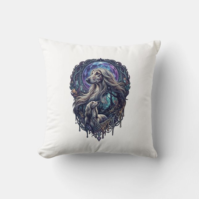 Coussin Chien Crystal Moon Forêt Enchantée_1 (Recto)