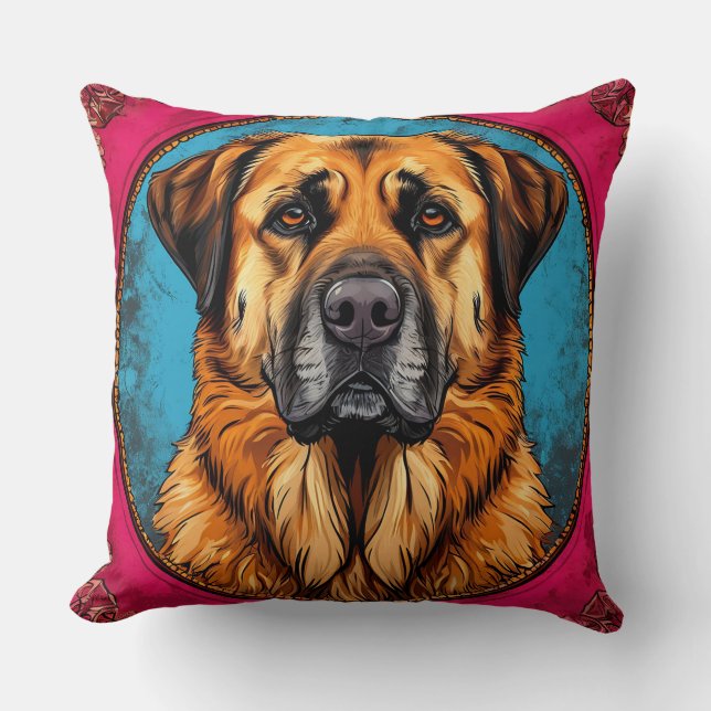 Coussin chien de berger anatolien (Recto)