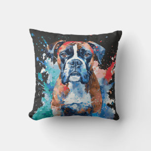 Coussin Chien de boîte