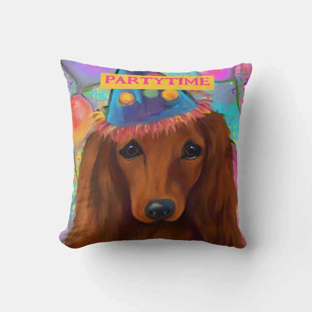 COUSSIN CHIEN DE CHIEN ROUGE (Recto)