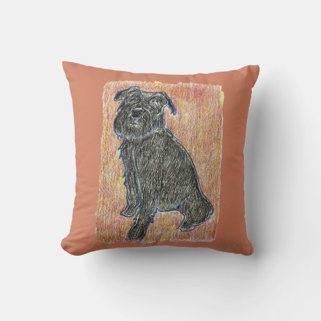 Coussin Chien de Javier (Recto)