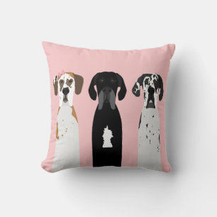 Coussin Chien de la faune du grand Danois