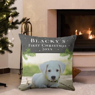 Coussin Chien de Noël Chien de Noël Chien de Chien Photo